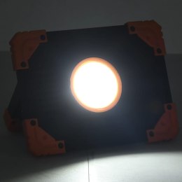 Lumarko Przenośny reflektor LED, ABS, 10 W, zimne białe światło
