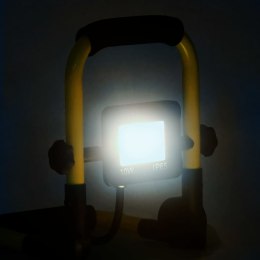 Lumarko Reflektor LED z uchwytem, 10 W, zimne białe światło