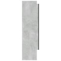  Szafka łazienkowa z lustrem, 80x15x60 cm, MDF, szarość betonu Lumarko!