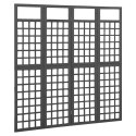  Parawan pokojowy 4-panelowy/trejaż, drewno jodłowe, 161x180 cm Lumarko!