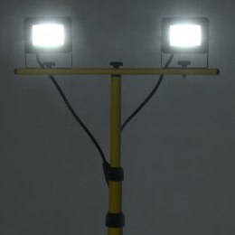 Lumarko Reflektor LED ze stojakiem, 2x10 W, zimne białe światło
