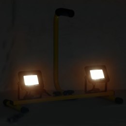  Reflektor LED z uchwytem, 2x10 W, ciepłe białe światło Lumarko!