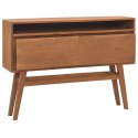  Stolik typu konsola, 110x30x79 cm, lite drewno tekowe Lumarko!