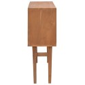  Stolik typu konsola, 110x30x79 cm, lite drewno tekowe Lumarko!