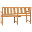  3-osobowa ławka ogrodowa ze stolikiem, 150 cm, drewno tekowe Lumarko!