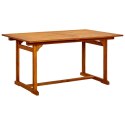  Ogrodowy stół jadalniany, (150-200)x100x75 cm, drewno akacjowe Lumarko!