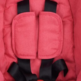 Fotelik niemowlęcy do samochodu, czerwony, 42x65x57 cm Lumarko!