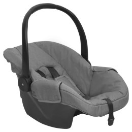  Fotelik niemowlęcy do samochodu, jasnoszary, 42x65x57 cm Lumarko!
