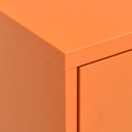  Szafka, pomarańczowa, 80x35x101,5 cm, stalowa Lumarko!