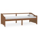  3-osobowa sofa/łóżko, miodowy brąz, sosnowa, 90 x 200 cm Lumarko!