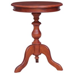  Stolik boczny, brązowy, 50 x 50 x 65 cm, lite drewno mahoniowe Lumarko!