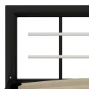  Rama łóżka, czarno-biała, metalowa, 90 x 200 cm Lumarko!