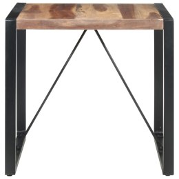  Stół jadalniany, 80x80x75 cm, drewno wykończone na sheesham Lumarko!