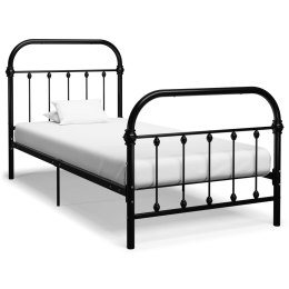 Lumarko Rama łóżka, czarna, metalowa, 90 x 200 cm!