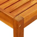  Ogrodowa ławka ze stolikiem i podnóżkami, drewno akacjowe Lumarko!