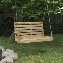  Huśtawka ogrodowa, 110 cm, impregnowane drewno sosnowe Lumarko!