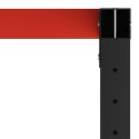  Metalowa rama pod blat roboczy, 120x57x79 cm, czarno-czerwona Lumarko!