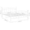  Rama łóżka, biała, metalowa, 160 x 200 cm Lumarko!