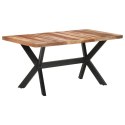  Stół jadalniany, 160x80x75 cm, drewno stylizowane na sheesham Lumarko!
