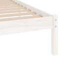  Rama łóżka, biała, lite drewno sosnowe, 100 x 200 cm Lumarko!