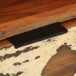  Szafka pod telewizor, 110x30x40 cm, lite drewno z odzysku Lumarko!