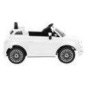  Elektryczny samochód jeździk Fiat 500, biały Lumarko!