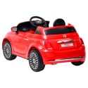  Elektryczny samochód jeździk Fiat 500, czerwony Lumarko!