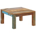  Stolik kawowy, 60 x 60 x 35 cm, lite drewno z odzysku Lumarko!