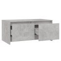  Stolik kawowy, szarość betonu, 90x50x41,5 cm, płyta wiórowa Lumarko!