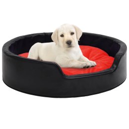  Legowisko dla psa, czarno-czerwone, 99x89x21 cm Lumarko!