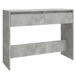  Stolik konsolowy, szarość betonu, 100x35x76,5 cm, płyta wiórowa Lumarko!
