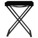  Składany stolik, czarny, 48x34x61 cm, MDF Lumarko!