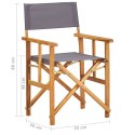  Krzesło reżyserskie, lite drewno akacjowe Lumarko!