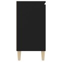  Szafka, czarna, 103,5x35x70 cm, płyta wiórowa Lumarko!