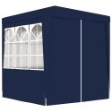  Namiot imprezowy ze ściankami, 2,5x2,5 m, niebieski, 90 g/m² Lumarko!
