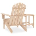  Krzesło ogrodowe Adirondack ze stolikiem, drewno jodłowe Lumarko!