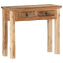  Stolik konsola, 90,5x30x75 cm, drewno akacjowe i odzyskane Lumarko!