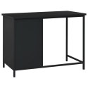  Industrialne biurko z szufladami, czarne, 105x52x75 cm, stal Lumarko!