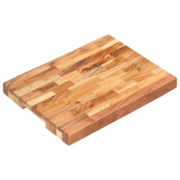 Lumarko Deska do krojenia, 40x30x4 cm, lite drewno akacjowe!
