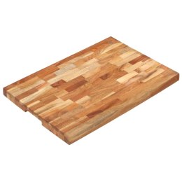Lumarko Deska do krojenia, 60x40x4 cm, lite drewno akacjowe!