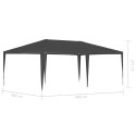  Namiot imprezowy, 4x6 m, antracytowy, 90 g/m² Lumarko!