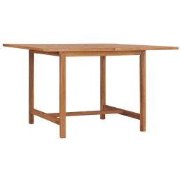  Ogrodowy stół jadalniany, 110x110x75 cm, lite drewno tekowe Lumarko!