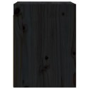  Szafka ścienna, czarna, 30x30x40 cm, lite drewno sosnowe Lumarko!