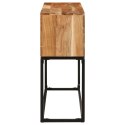  Stolik konsolowy, 120 x 30 x 75 cm, lite drewno akacjowe Lumarko!