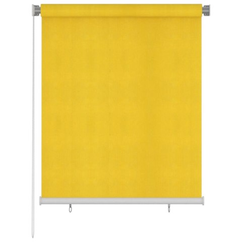  Roleta zewnętrzna, 120x140 cm, żółta, HDPE Lumarko!