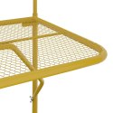  Stolik balkonowy, złoty, 60x40 cm, stalowy Lumarko!