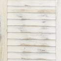  Parawan 6-panelowy, postarzany biały, 215x166 cm, lite drewno Lumarko!