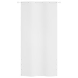  Parawan balkonowy, biały, 120x240 cm, tkanina Oxford Lumarko!
