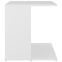  Stolik boczny, biały, 45x45x48 cm, płyta wiórowa Lumarko!