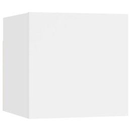  Szafka nocna, biała, 30,5x30x30 cm, płyta wiórowa Lumarko!